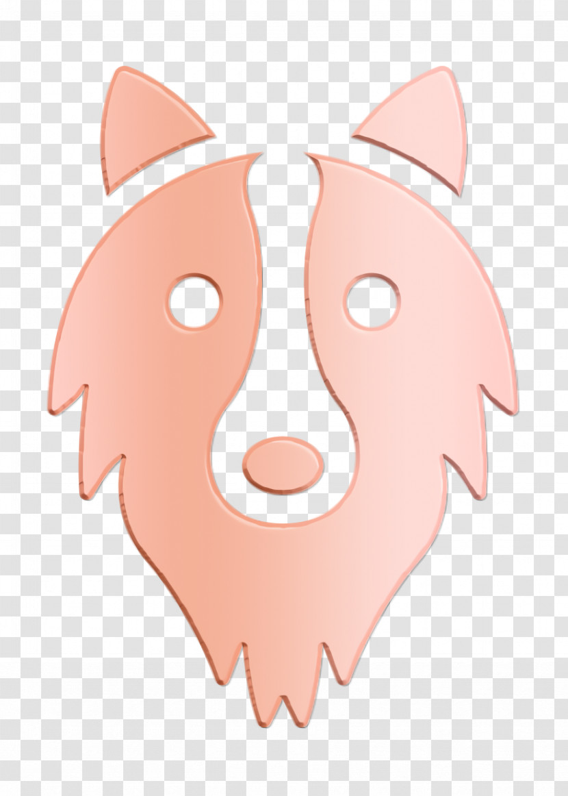 Animals Icon Border Collie Head Icon Woof Woof Icon Transparent PNG