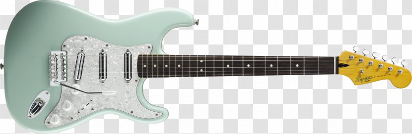 Fender Stratocaster Squier Deluxe Hot Rails The STRAT Vintage Modified Surf - Guitar Accessory Transparent PNG