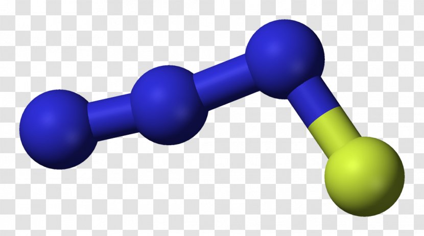 Fluorine Azide Ball-and-stick Model Sulfuryl Fluoride Gas - Plastic - Atom Transparent PNG