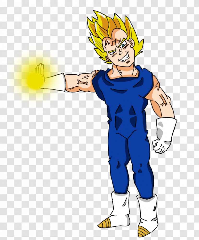 Majin Buu Vegeta Super Saiyan Supervillain - Television Transparent PNG