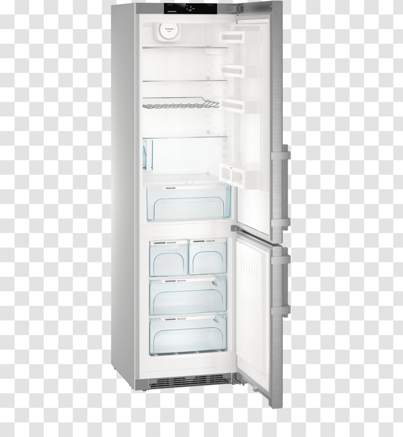 Liebherr 60cm NoFrost Fridge Freezer Refrigerator Auto-defrost Freezers Transparent PNG