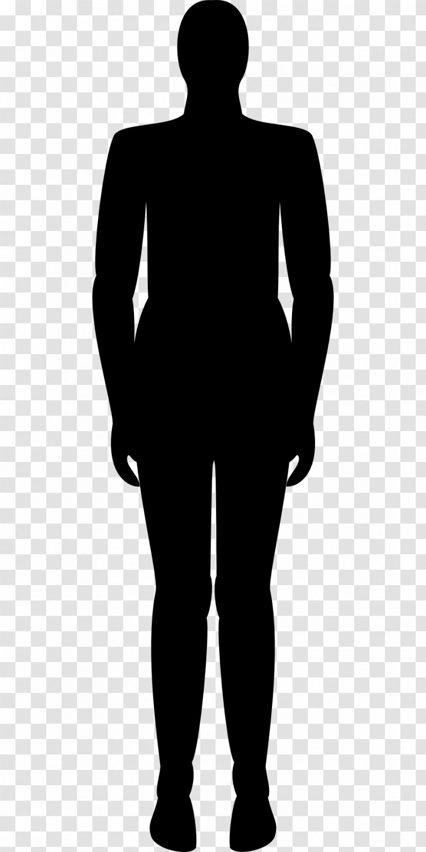 Silhouette Royalty-free Clip Art - Black And White - Man Transparent PNG