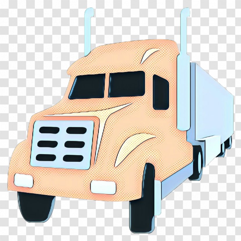 Pop Art Retro Vintage - Ambulance - Model Car Transparent PNG