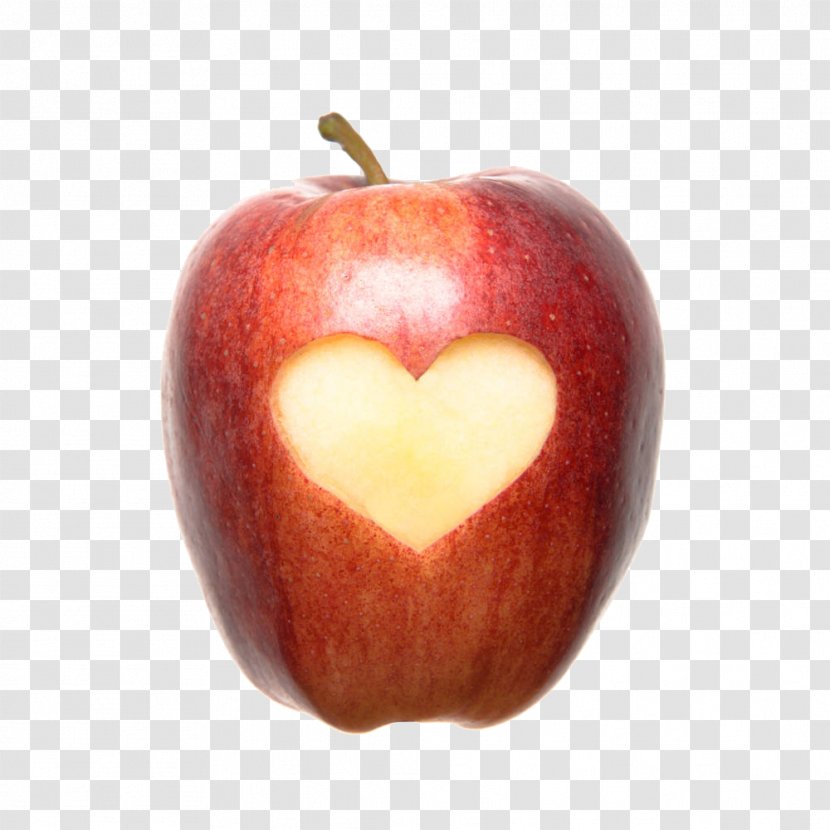 Heart Apple - Frame - The Of A Red Transparent PNG