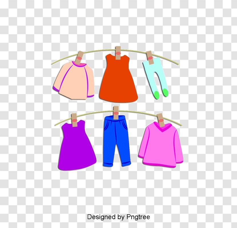 Children's Clothing Clip Art Vector Graphics Infant - Dress Transparent PNG