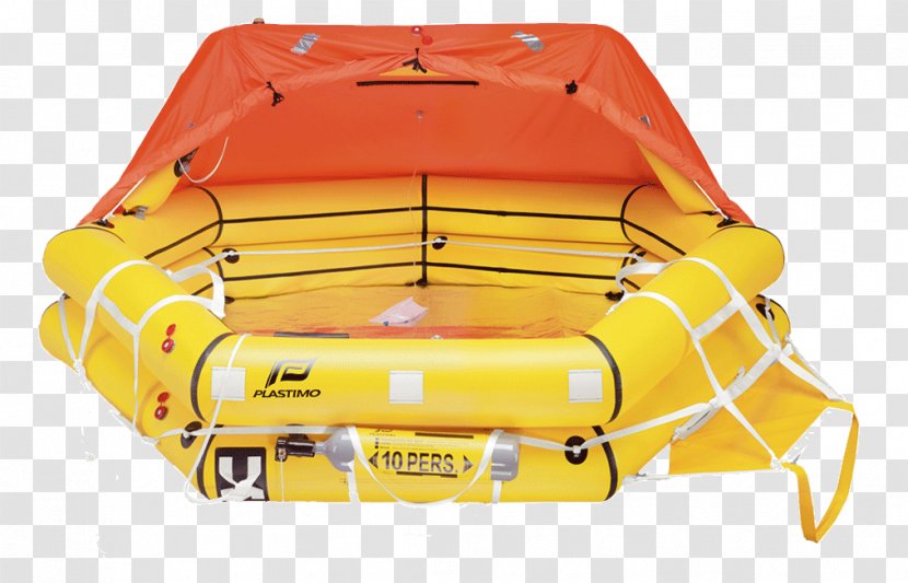 Raft Radeau De Sauvetage Lifeboat Yacht - Boat Transparent PNG