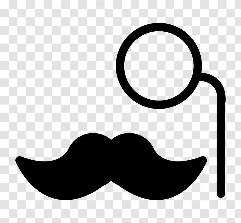 Moustache Stock Photography Royalty-free - Black And White Transparent PNG