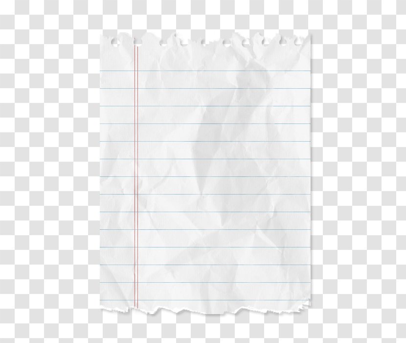 Paper Textile Rectangle - White - Torn Transparent PNG