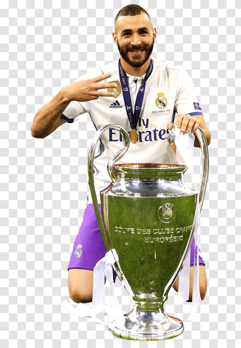 Karim Benzema Real Madrid C.F. 2017 UEFA Champions League Final France National Football Team 2017–18 - Trophy Transparent PNG