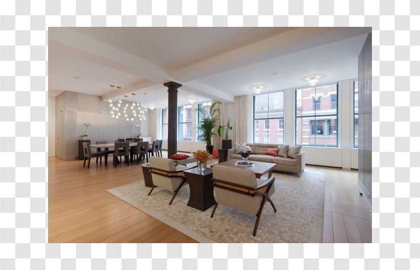 Loft New York Window House Apartment - Property - Living Room Transparent PNG