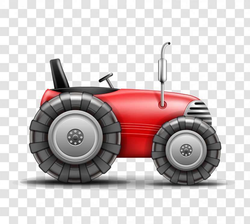 John Deere Two-wheel Tractor Agriculture - Wheel - Vector Transparent PNG