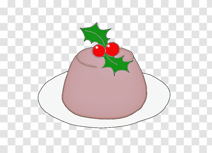 Christmas Pudding - Cherry - Berry Strawberries Transparent PNG