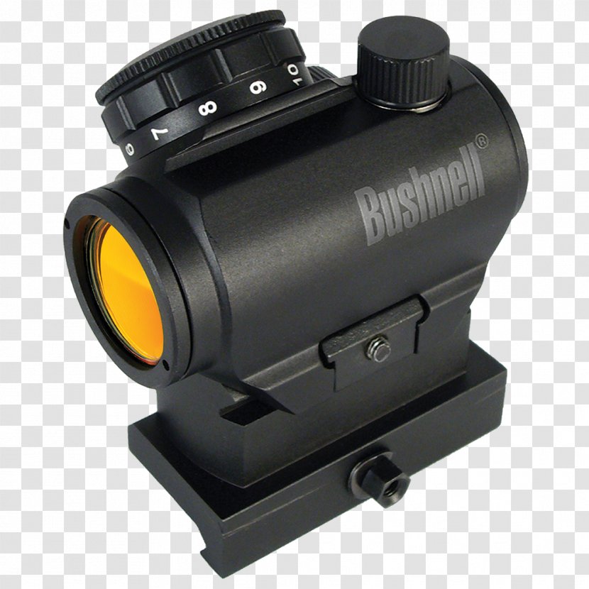 Red Dot Sight Bushnell Corporation Telescopic Reflector - Silhouette - Flower Transparent PNG