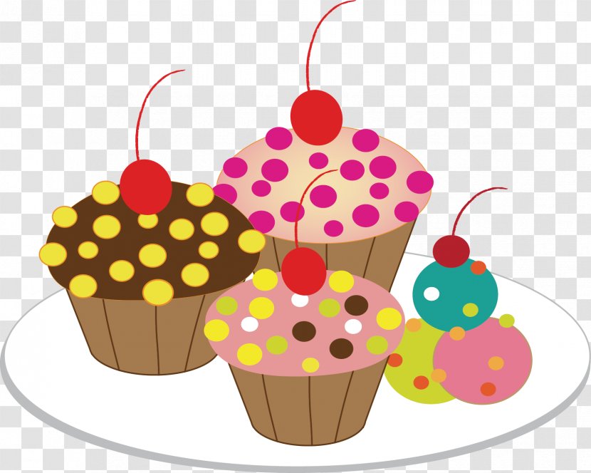 Ice Cream Cupcake Birthday Cake Torte - Muffin Transparent PNG