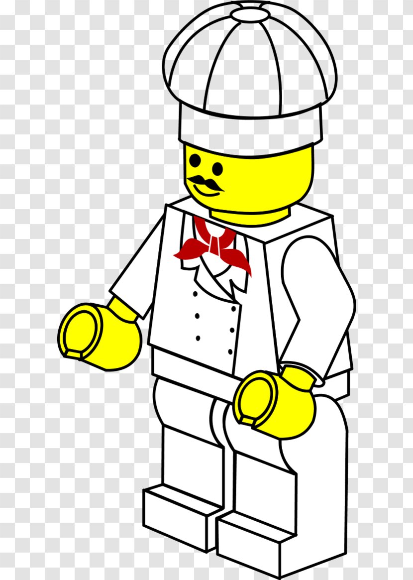 Coloring Book Lego City Police Officer - Ninjago Movie - Female Chef Clipart Transparent PNG