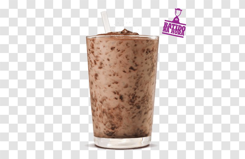 Milkshake Hamburger Sundae Fast Food - Burger King - Milk Transparent PNG