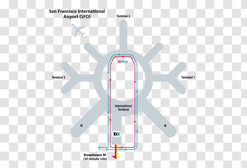 San Francisco International Airport Bay Area Rapid Transit Snowflake Oakland Coloring Book - Information - Take A Walk Transparent PNG