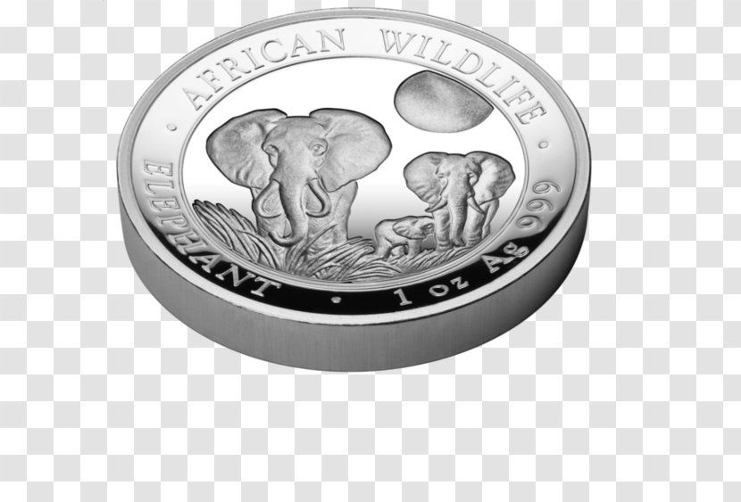 Somalia Silver Coin Australian Kangaroo Transparent PNG