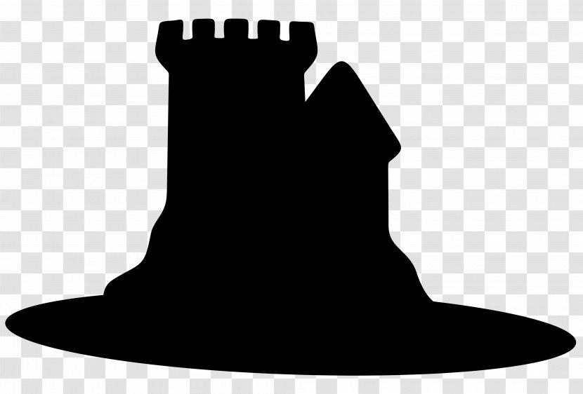 Shoe Clip Art Silhouette Headgear Black M - Footwear Transparent PNG