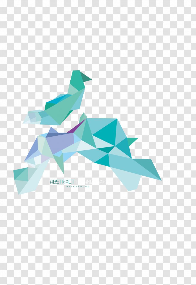 Triangle Geometry - Abstraction - Vector Abstract Background Transparent PNG