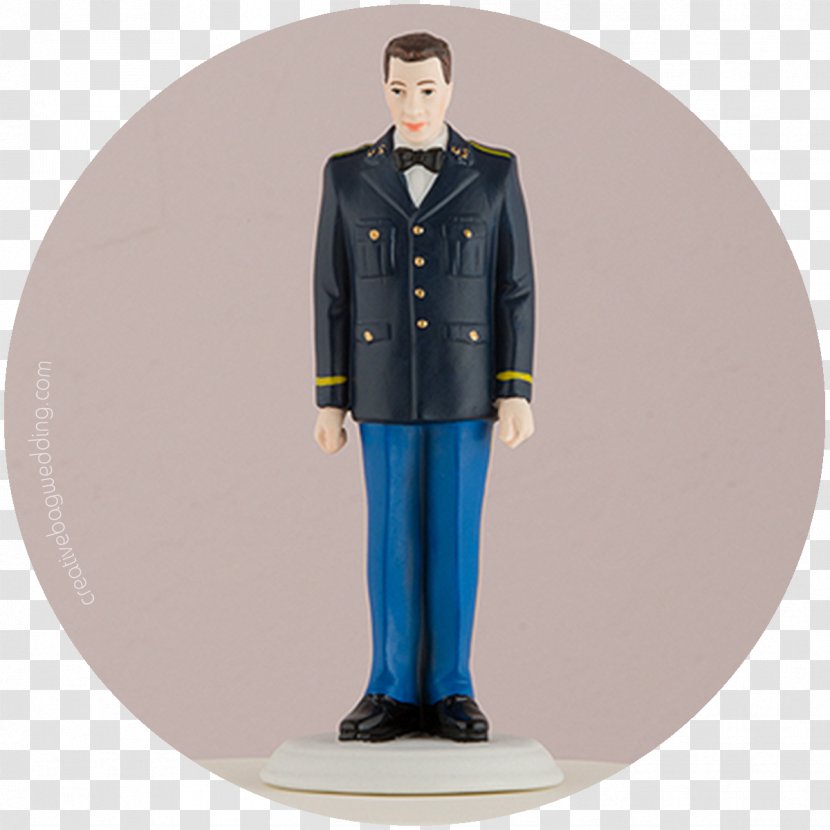 Dress Uniform Army Service Military Wedding Cake Topper - Soldier - Chinese Transparent PNG