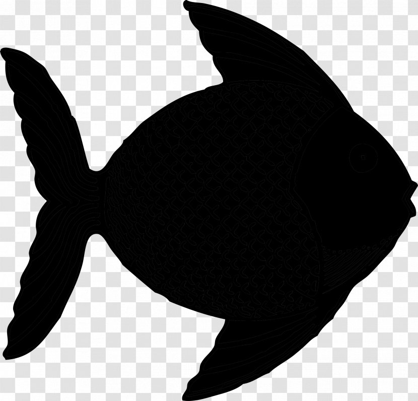 Black & White - Beak - M Clip Art Silhouette Fish Transparent PNG