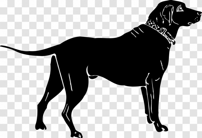 Labrador Retriever Puppy Silhouette Pet Clip Art - Tail Transparent PNG