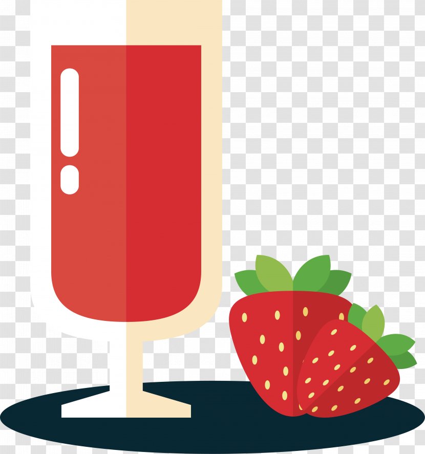 Strawberry Juice Drink - Tomato - Design Transparent PNG