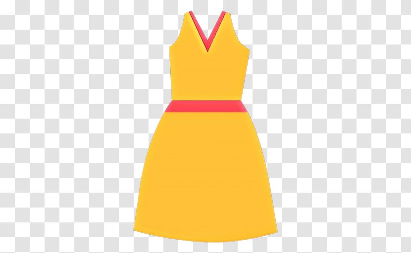 Yellow Dress Clothing Day Cocktail Transparent PNG