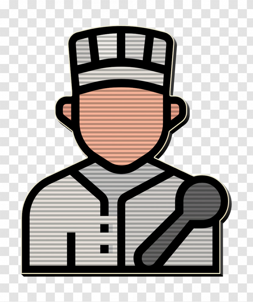 Jobs And Occupations Icon Chef Icon Transparent PNG