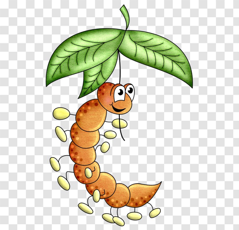 Insect Clip Art - Caterpillar Umbrella Transparent PNG