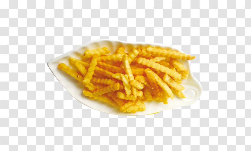 French Fries Fast Food Vegetarian Cuisine - Potato Chip - Wave Transparent PNG
