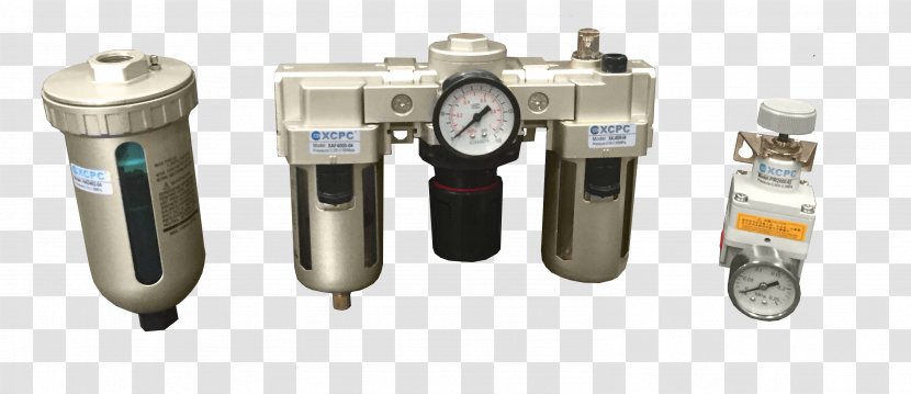 Pneumatics Pressure Filter Actuator Compressed Air - Cylinder - Piston Transparent PNG
