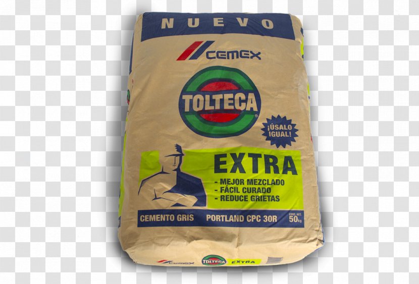Material Cemex Tolteca Extra Cement Construction - Cemento Transparent PNG