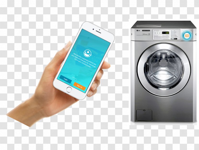 Washing Machines Laundry Business Room - Selfservice Transparent PNG