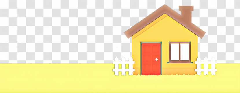 Home House Property Yellow Real Estate Transparent PNG
