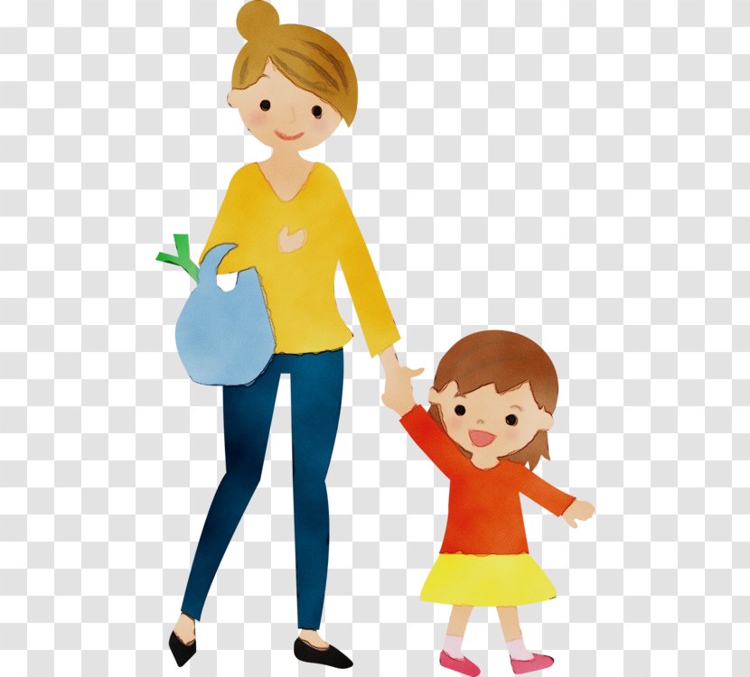 Kids Playing Cartoon - Food Waste - With Thumb Transparent PNG