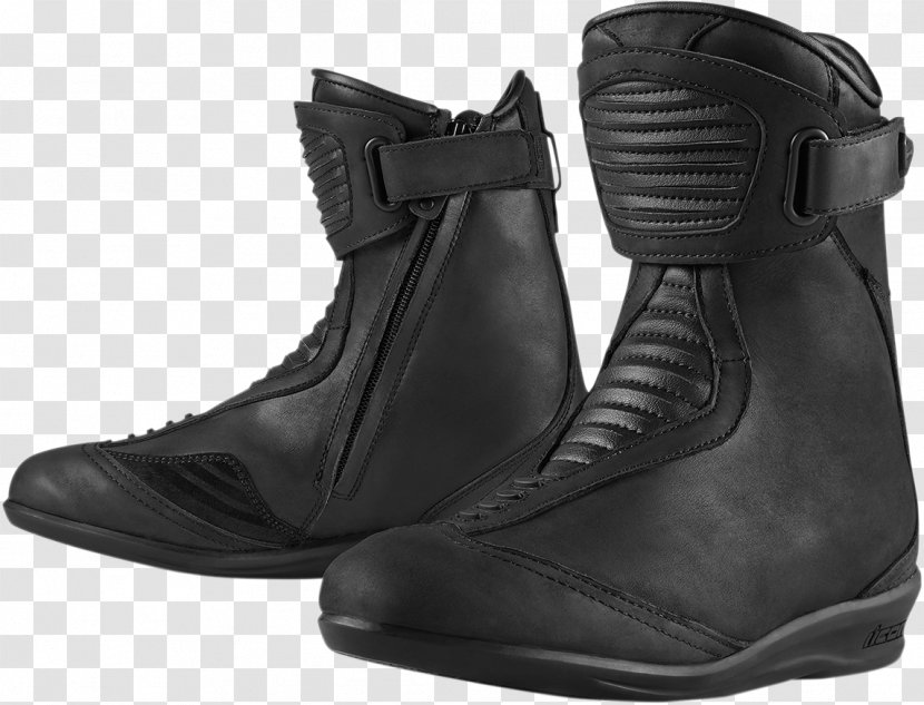 Motorcycle Boot Footwear Riding Shoe - Customer - Water Washed Short Boots Transparent PNG