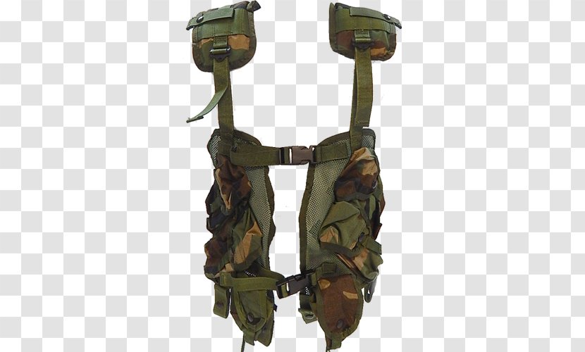 Individual Integrated Fighting System Military Camouflage U.S. Woodland MOLLE - Uniform - Load-bearing Transparent PNG
