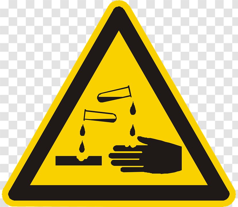Sulfinic Acid Corrosive Substance Hazard Symbol - Middlesex University Transparent PNG