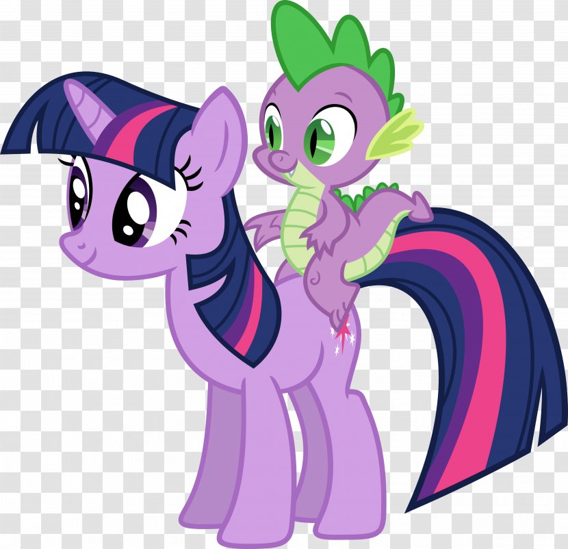 Twilight Sparkle Pinkie Pie Rarity Pony Applejack - Winged Unicorn - Spike Transparent PNG