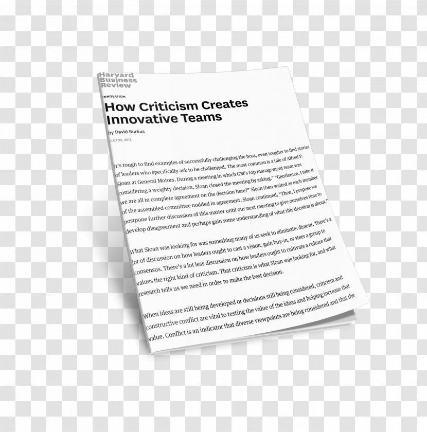 Paper Font Product Brand - Criticism Transparent PNG