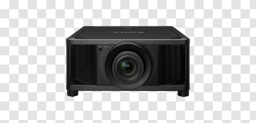 Silicon X-tal Reflective Display Multimedia Projectors Home Theater Systems Sony VPL-VW5000ES 4K Laser Projector Transparent PNG