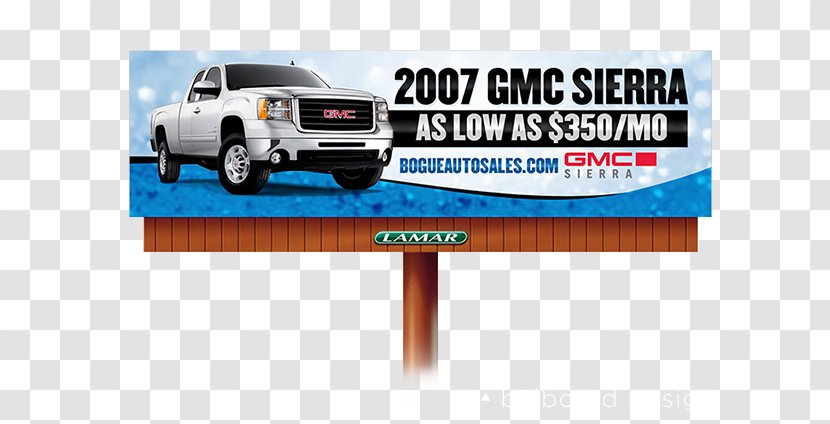 Truck Bed Part Car Banner Logo Motor Vehicle - Signage - Billboard Designs Transparent PNG