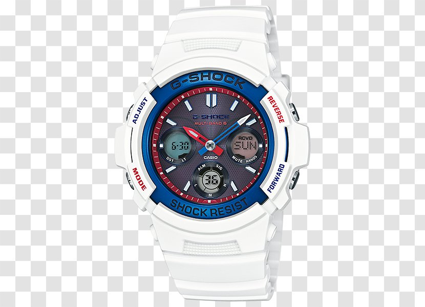 Solar-powered Watch G-Shock Casio Strap - Blue Transparent PNG