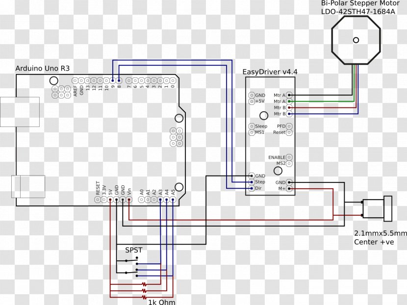 4 Wire Stepper Motor Wiring Diagram from img1.pnghut.com