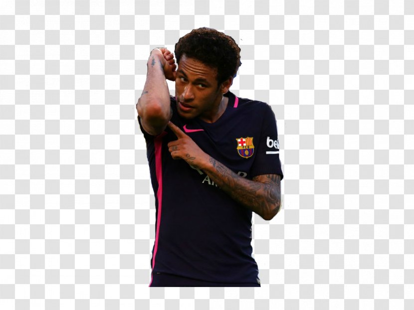 Microphone T-shirt Shoulder Sleeve Sportswear - Neymar Art Transparent PNG