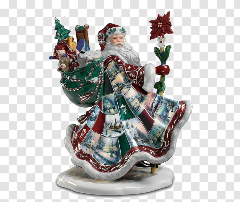 Christmas Ornament Santa Claus Figurine Decoration Transparent PNG