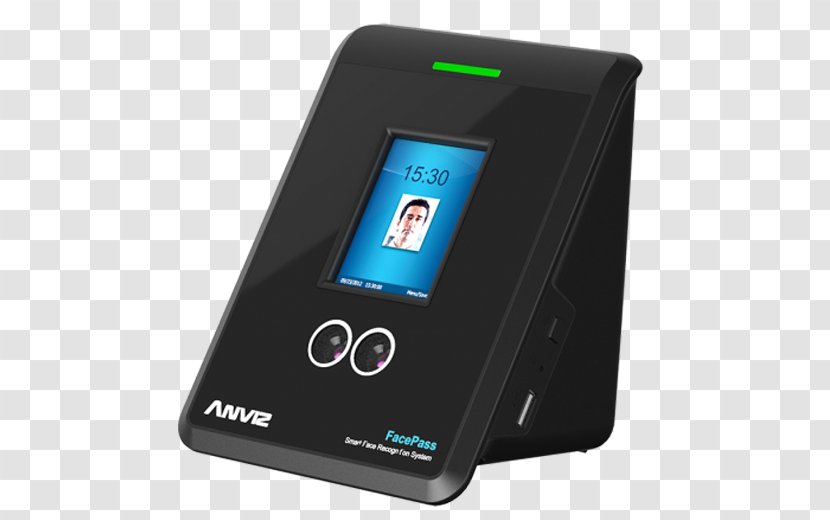 Access Control Biometrics Facial Recognition System Computer Software Time And Attendance - Face Technology Transparent PNG