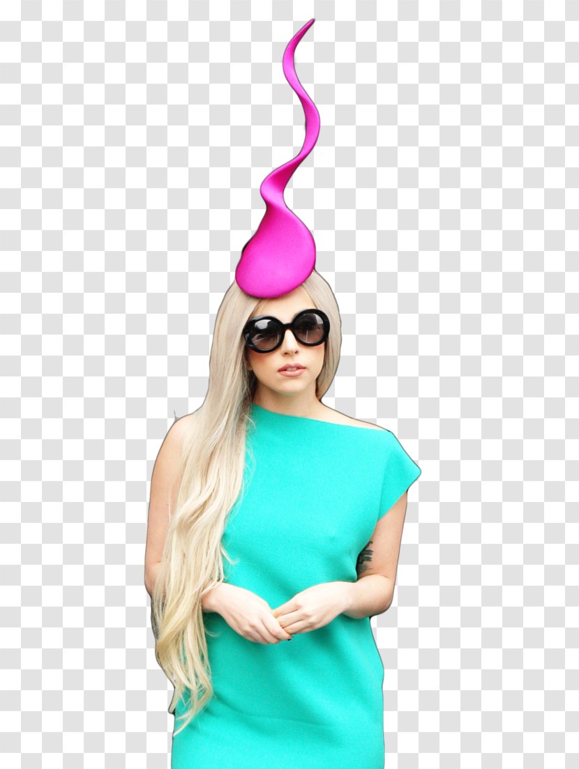 Glasses Pink M Shoulder RTV - Lady Gaga Transparent PNG